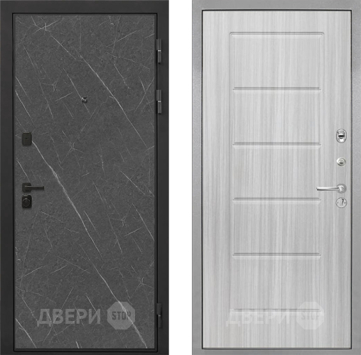 Дверь Интекрон (INTECRON) Профит Black Гранит Лава Оникс ФЛ-39 Сандал белый в Краснознаменске