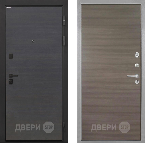 Дверь Интекрон (INTECRON) Профит Black Эковенге Гладкая Дуб тоскано поперечный в Краснознаменске