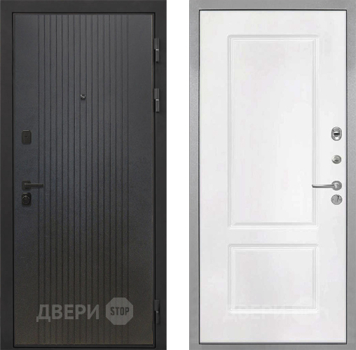 Дверь Интекрон (INTECRON) Профит Black ФЛ-295 КВ-2 Белый матовый в Краснознаменске