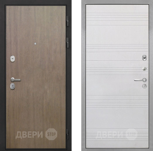 Дверь Интекрон (INTECRON) Гектор Венге Коричневый ФЛ-316 Белый ясень в Краснознаменске