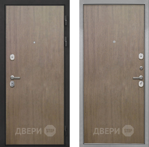 Входная металлическая Дверь Интекрон (INTECRON) Гектор Венге Коричневый Гладкая шпон Венге коричневый в Краснознаменске