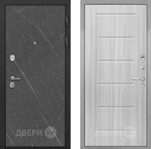 Входная металлическая Дверь Интекрон (INTECRON) Гектор Гранит Лава Оникс ФЛ-39 Сандал белый в Краснознаменске