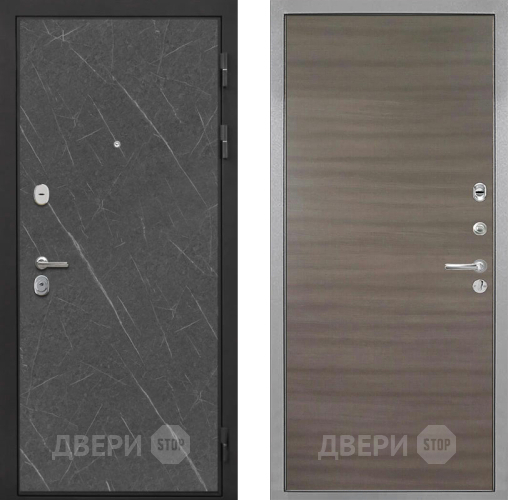 Входная металлическая Дверь Интекрон (INTECRON) Гектор Гранит Лава Оникс Гладкая Дуб тоскано поперечный в Краснознаменске