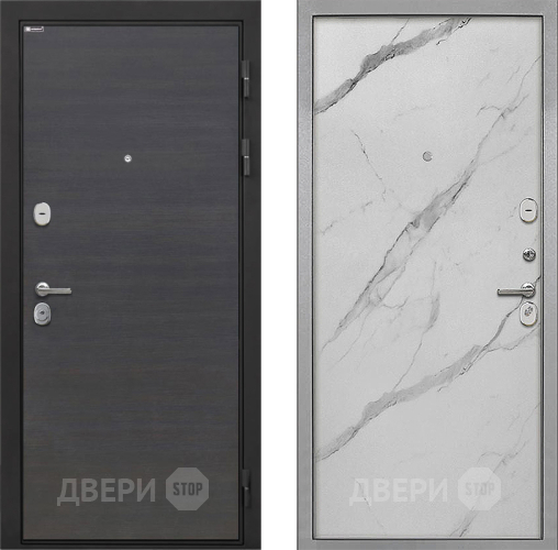 Дверь Интекрон (INTECRON) Гектор Эковенге Гладкая Мрамор натуральный арктик в Краснознаменске