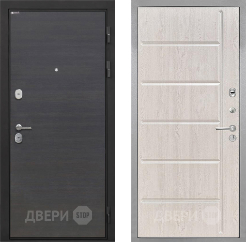 Входная металлическая Дверь Интекрон (INTECRON) Гектор Эковенге ФЛ-102 Сосна белая в Краснознаменске