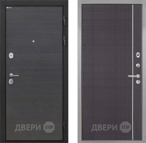 Входная металлическая Дверь Интекрон (INTECRON) Гектор Эковенге В-07 с молдингом Венге в Краснознаменске