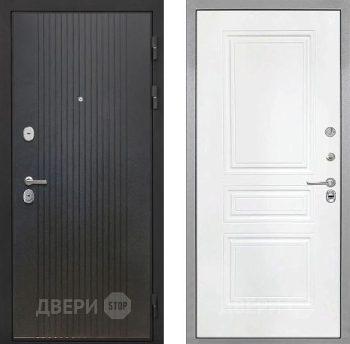 Входная металлическая Дверь Интекрон (INTECRON) Гектор ФЛ-295 ФЛ-243 Белый матовый в Краснознаменске