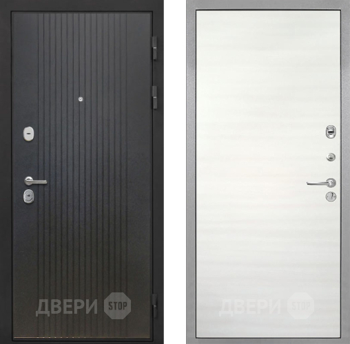 Входная металлическая Дверь Интекрон (INTECRON) Гектор ФЛ-295 Гладкая Дуб сильвер поперечный в Краснознаменске