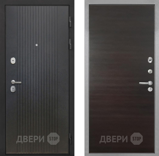 Входная металлическая Дверь Интекрон (INTECRON) Гектор ФЛ-295 Гладкая Эковенге поперечный в Краснознаменске