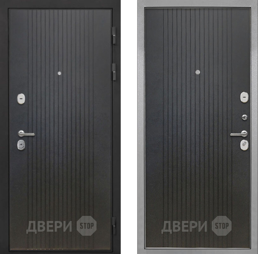 Входная металлическая Дверь Интекрон (INTECRON) Гектор ФЛ-295 ФЛ-295 Лофт черный в Краснознаменске