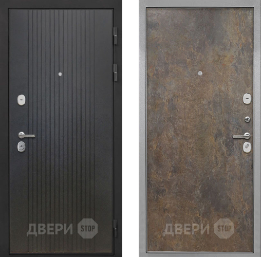 Входная металлическая Дверь Интекрон (INTECRON) Гектор ФЛ-295 Гладкая Гранж в Краснознаменске