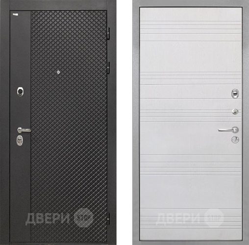 Дверь Интекрон (INTECRON) Олимпия Black 4К ФЛ-316 Белый ясень в Краснознаменске