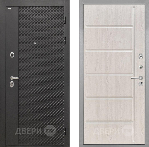 Дверь Интекрон (INTECRON) Олимпия Black 4К ФЛ-102 Сосна белая в Краснознаменске