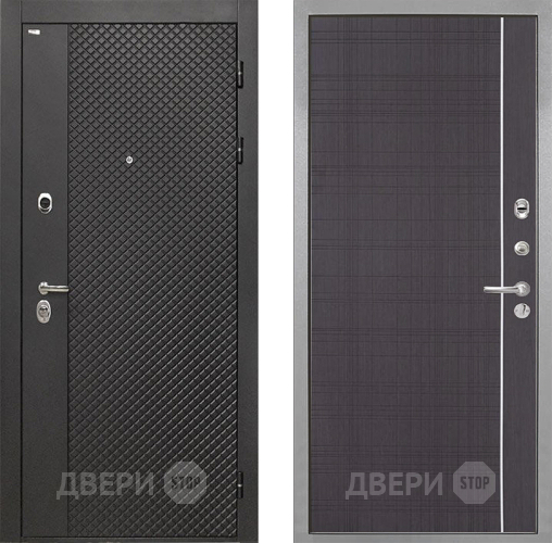 Входная металлическая Дверь Интекрон (INTECRON) Олимпия Black 4К В-07 с молдингом Венге в Краснознаменске