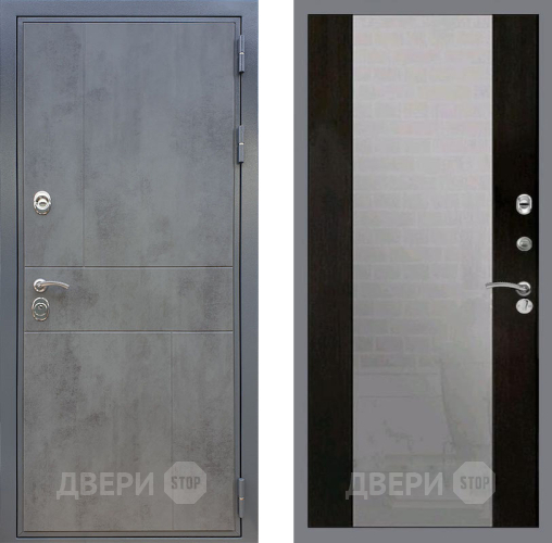 Дверь Рекс (REX) ФЛ-290 СБ-16 Зеркало Венге в Краснознаменске