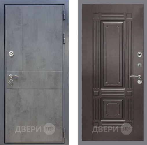 Входная металлическая Дверь Рекс (REX) ФЛ-290 FL-2 Венге в Краснознаменске