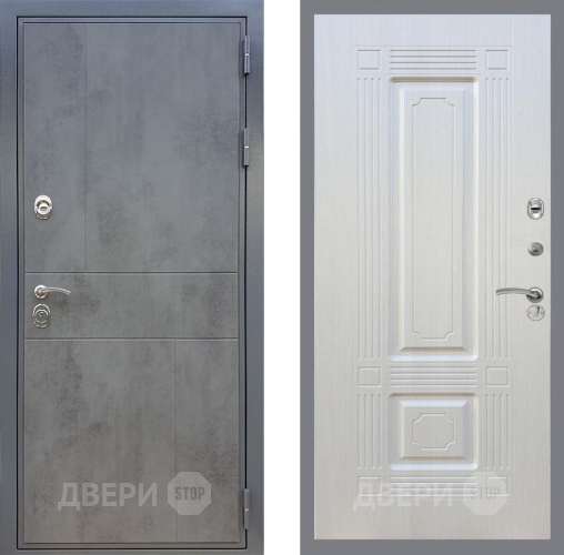 Дверь Рекс (REX) ФЛ-290 FL-2 Лиственница беж в Краснознаменске