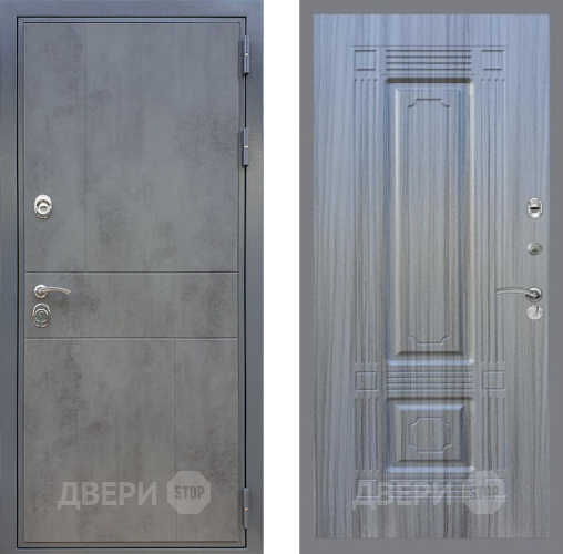 Входная металлическая Дверь Рекс (REX) ФЛ-290 FL-2 Сандал грей в Краснознаменске