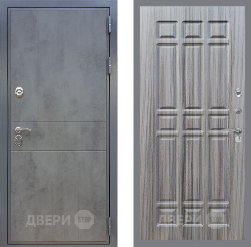 Входная металлическая Дверь Рекс (REX) ФЛ-290 FL-33 Сандал грей в Краснознаменске