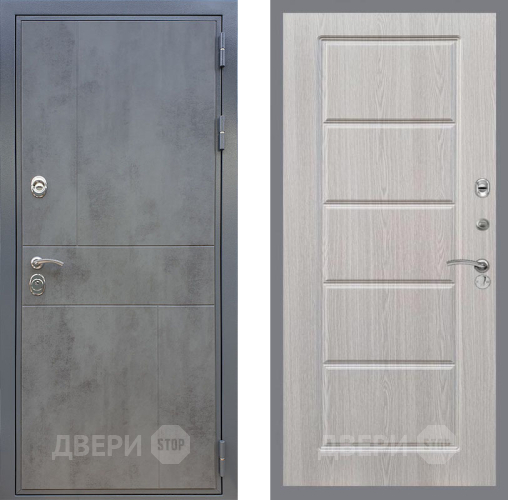 Входная металлическая Дверь Рекс (REX) ФЛ-290 FL-39 Беленый дуб в Краснознаменске