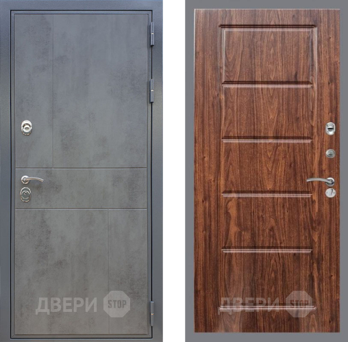 Дверь Рекс (REX) ФЛ-290 FL-39 орех тисненый в Краснознаменске