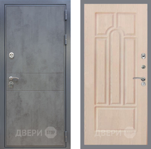 Входная металлическая Дверь Рекс (REX) ФЛ-290 FL-58 Беленый дуб в Краснознаменске