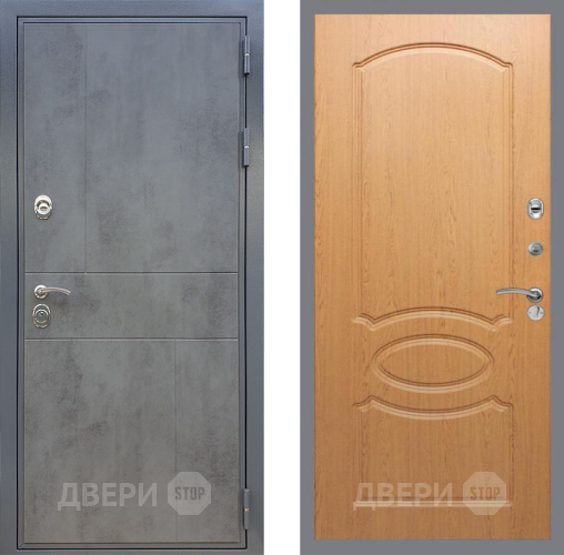 Входная металлическая Дверь Рекс (REX) ФЛ-290 FL-128 Дуб в Краснознаменске