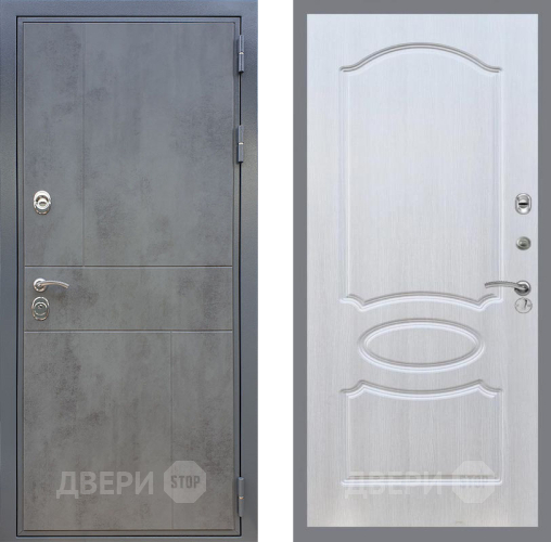 Входная металлическая Дверь Рекс (REX) ФЛ-290 FL-128 Лиственница беж в Краснознаменске
