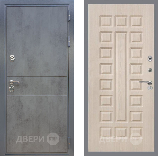 Входная металлическая Дверь Рекс (REX) ФЛ-290 FL-183 Беленый дуб в Краснознаменске
