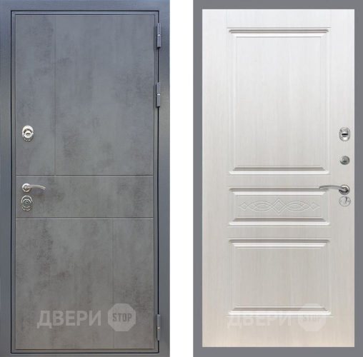 Входная металлическая Дверь Рекс (REX) ФЛ-290 FL-243 Лиственница беж в Краснознаменске