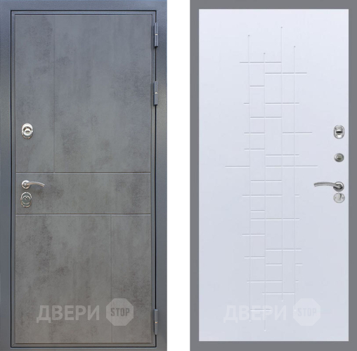 Дверь Рекс (REX) ФЛ-290 FL-289 Белый ясень в Краснознаменске