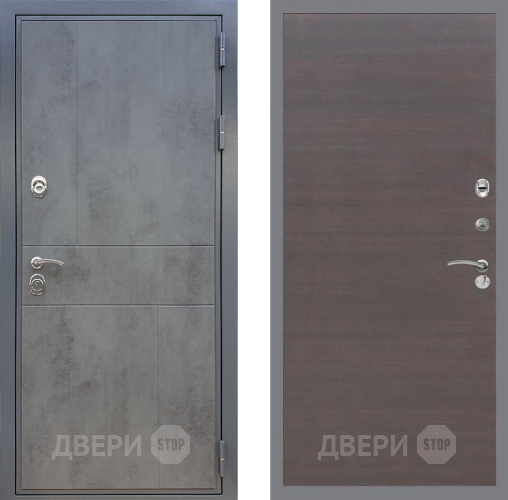 Дверь Рекс (REX) ФЛ-290 GL венге поперечный в Краснознаменске