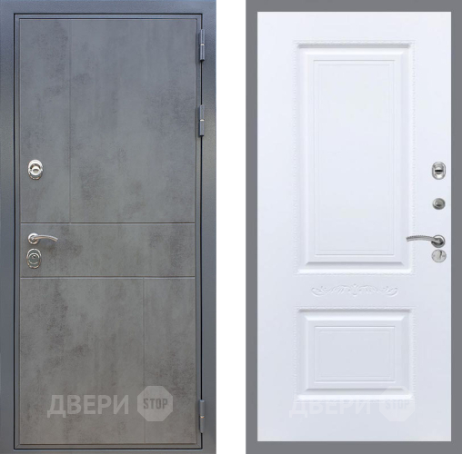 Входная металлическая Дверь Рекс (REX) ФЛ-290 Смальта Силк Сноу в Краснознаменске