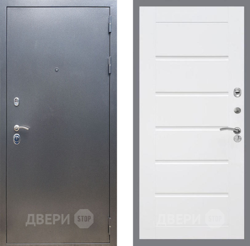 Входная металлическая Дверь Рекс (REX) 11 Сити Белый ясень в Краснознаменске