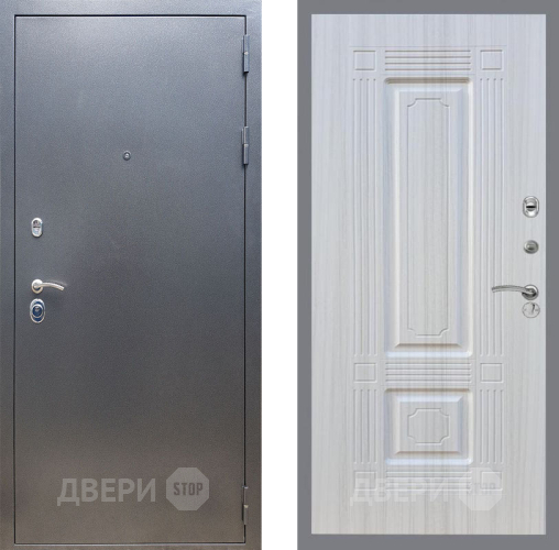 Входная металлическая Дверь Рекс (REX) 11 FL-2 Сандал белый в Краснознаменске
