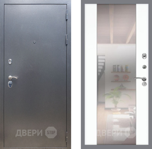 Дверь Рекс (REX) 11 СБ-16 Зеркало Силк Сноу в Краснознаменске