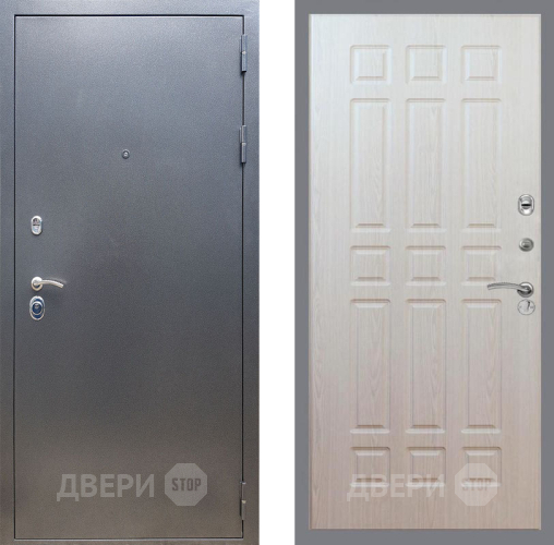 Входная металлическая Дверь Рекс (REX) 11 FL-33 Беленый дуб в Краснознаменске