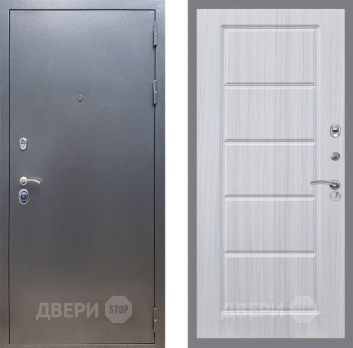 Входная металлическая Дверь Рекс (REX) 11 FL-39 Сандал белый в Краснознаменске