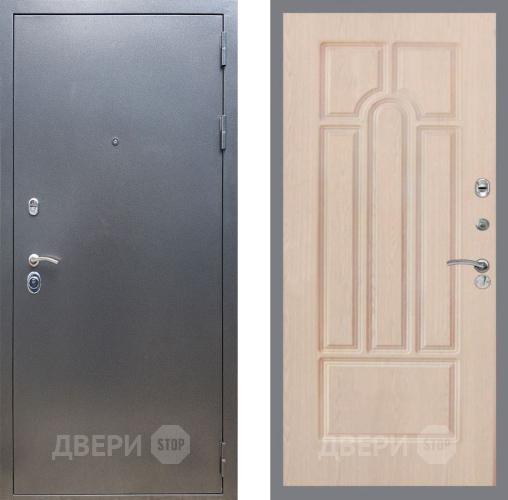 Входная металлическая Дверь Рекс (REX) 11 FL-58 Беленый дуб в Краснознаменске