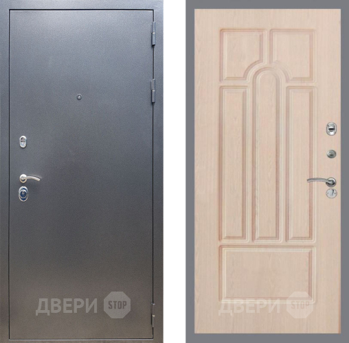 Входная металлическая Дверь Рекс (REX) 11 FL-58 Беленый дуб в Краснознаменске