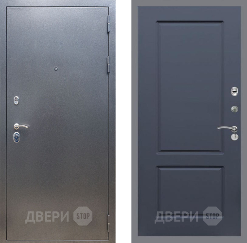 Входная металлическая Дверь Рекс (REX) 11 FL-117 Силк титан в Краснознаменске