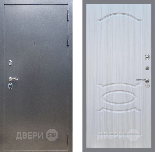 Входная металлическая Дверь Рекс (REX) 11 FL-128 Сандал белый в Краснознаменске