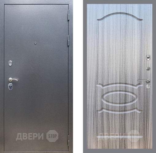 Входная металлическая Дверь Рекс (REX) 11 FL-128 Сандал грей в Краснознаменске