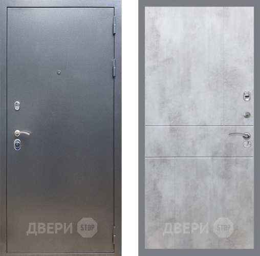 Входная металлическая Дверь Рекс (REX) 11 FL-290 Бетон светлый в Краснознаменске
