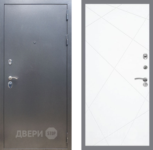 Входная металлическая Дверь Рекс (REX) 11 FL-291 Силк Сноу в Краснознаменске