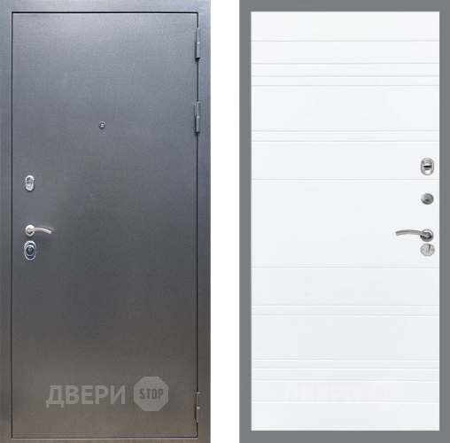 Дверь Рекс (REX) 11 Line Силк Сноу в Краснознаменске