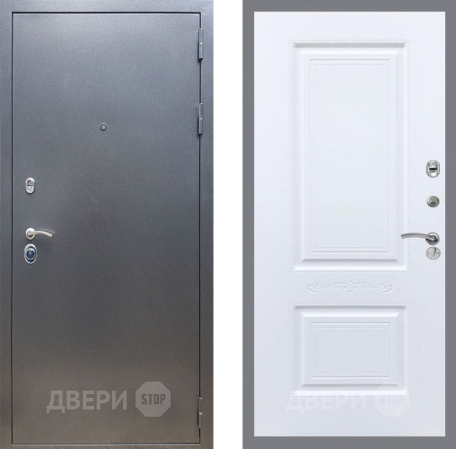 Входная металлическая Дверь Рекс (REX) 11 Смальта Силк Сноу в Краснознаменске