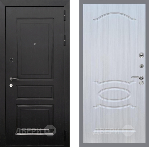 Входная металлическая Дверь Рекс (REX) 6 Венге FL-128 Сандал белый в Краснознаменске