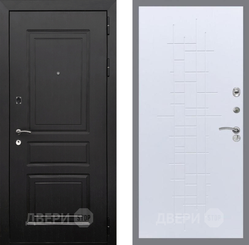 Входная металлическая Дверь Рекс (REX) 6 Венге FL-289 Белый ясень в Краснознаменске