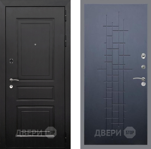 Входная металлическая Дверь Рекс (REX) 6 Венге FL-289 Ясень черный в Краснознаменске